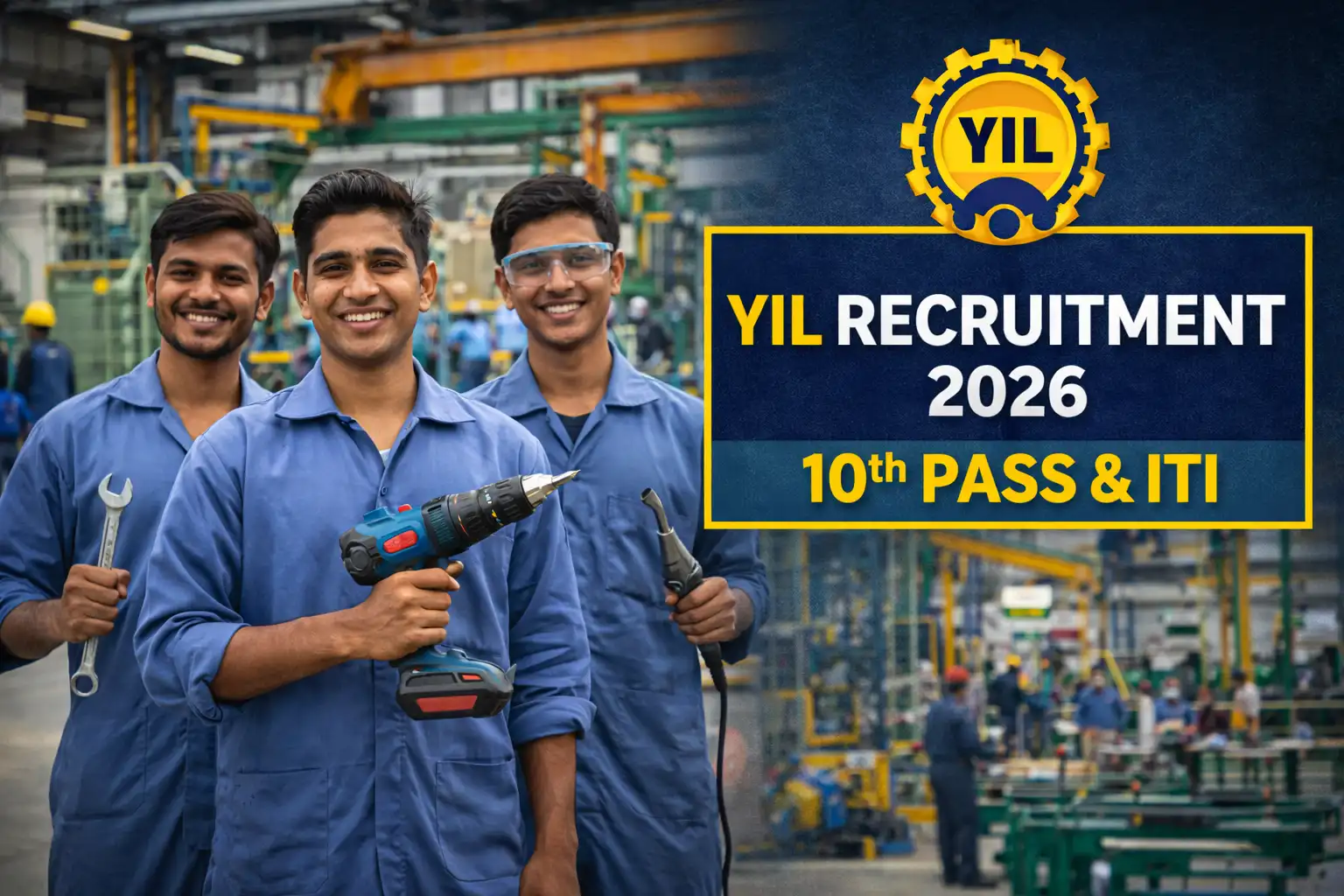 YIL Recruitment 2026: 10th Pass aur ITI walo ki Lottery!